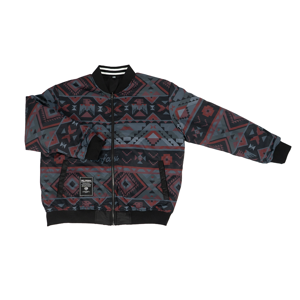Thumbnail: NAVAJO REVERSIBLE STADIUM JACKET - FFJK02_CE2