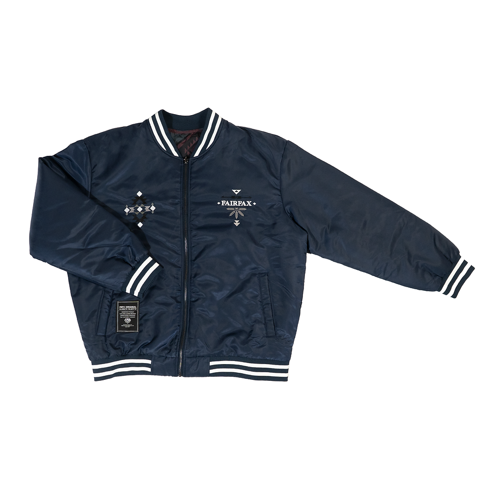 Thumbnail: NAVAJO REVERSIBLE STADIUM JACKET - FFJK02_CE2