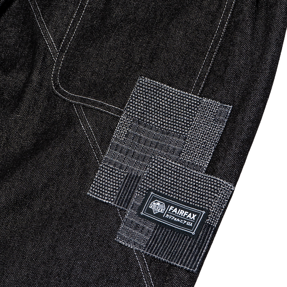 縮圖：FXSS23-PT04  SASIKO JEANS