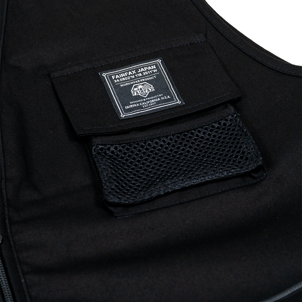 縮圖：FXSS23-VT01  SASIKO VEST