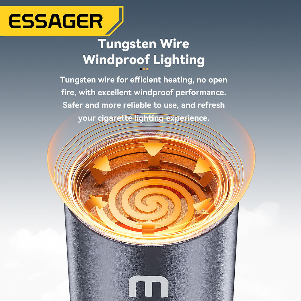 Thumbnail: USB-C Electric Lighter with Flameless Tungsten Coil