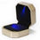 Thumbnail: Luxurious LED Velvet Ring Box with Blue Light - Ideal for Proposal, Engagement, Wedding, and Gift Display.