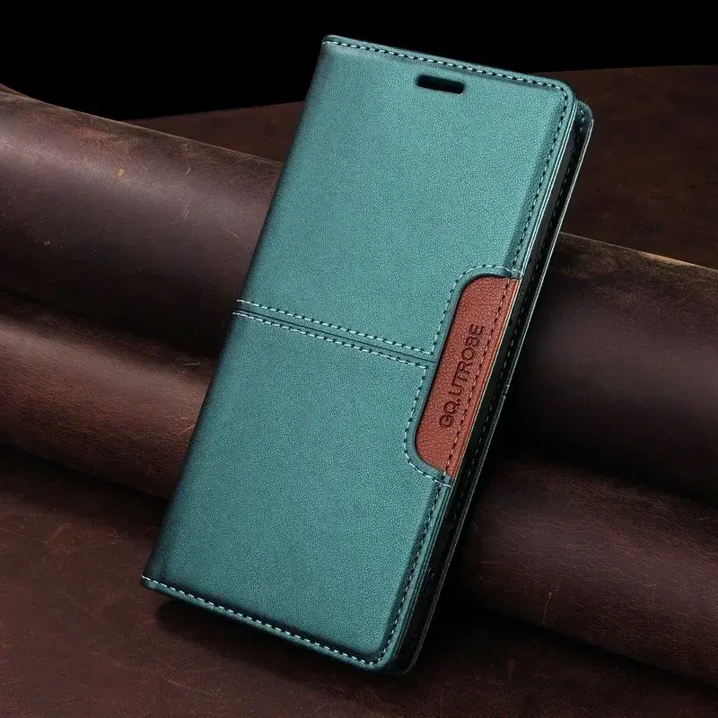 Thumbnail: Business Leather Flip Wallet Card Solt Case for Google Pixel 10 9 8 7 Pro XL 9Pro 9A 8A 7A Luxury Magnetic Silicone Cover