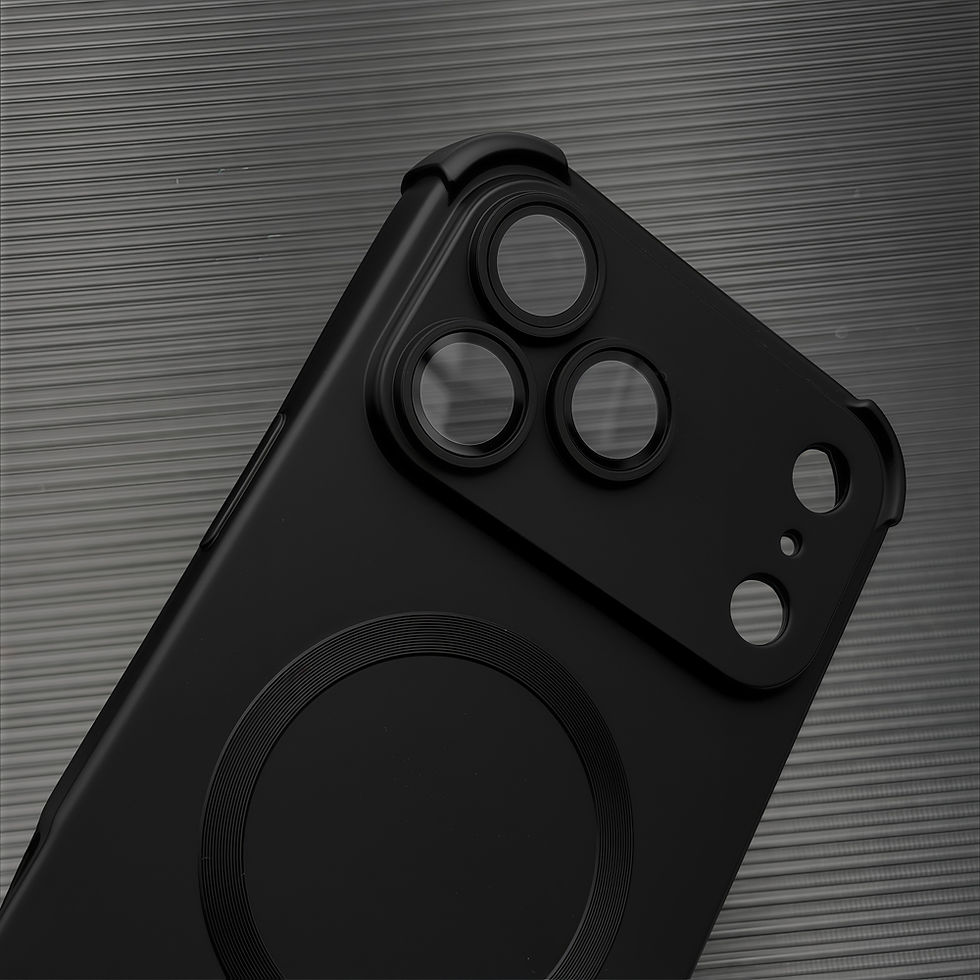 Miniaturbild: Luxury Shockproof Soft Matte iPhone Case with MagSafe