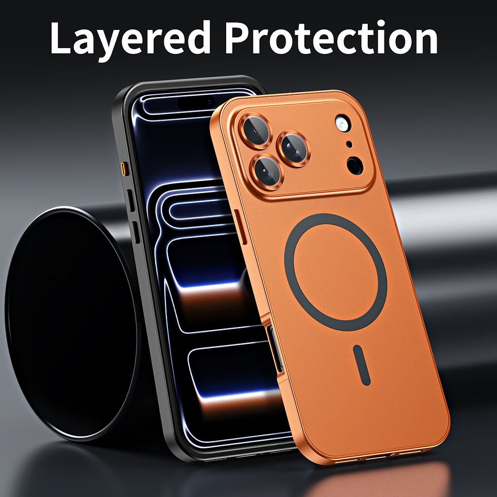 Thumbnail: aluminium magnetic iphone case color variants