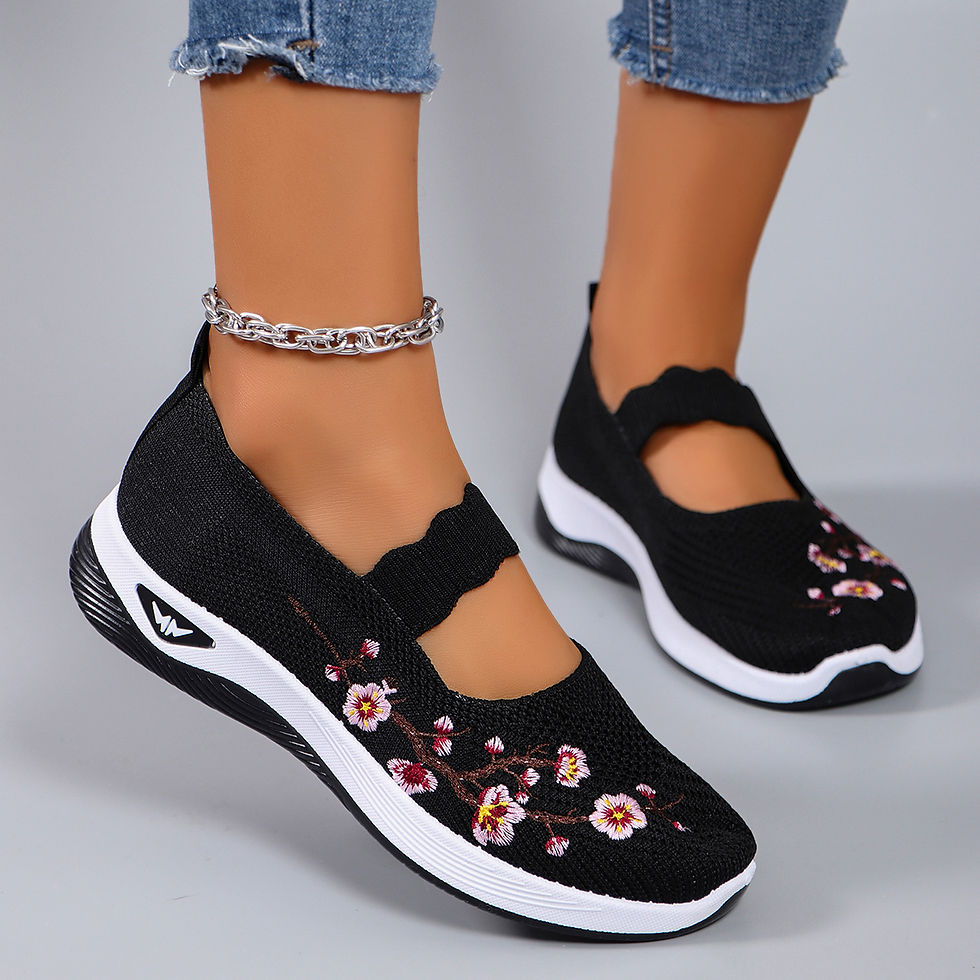 Thumbnail: Women's Breathable Summer Mesh Sneakers – Casual Lightweight Sports Shoes