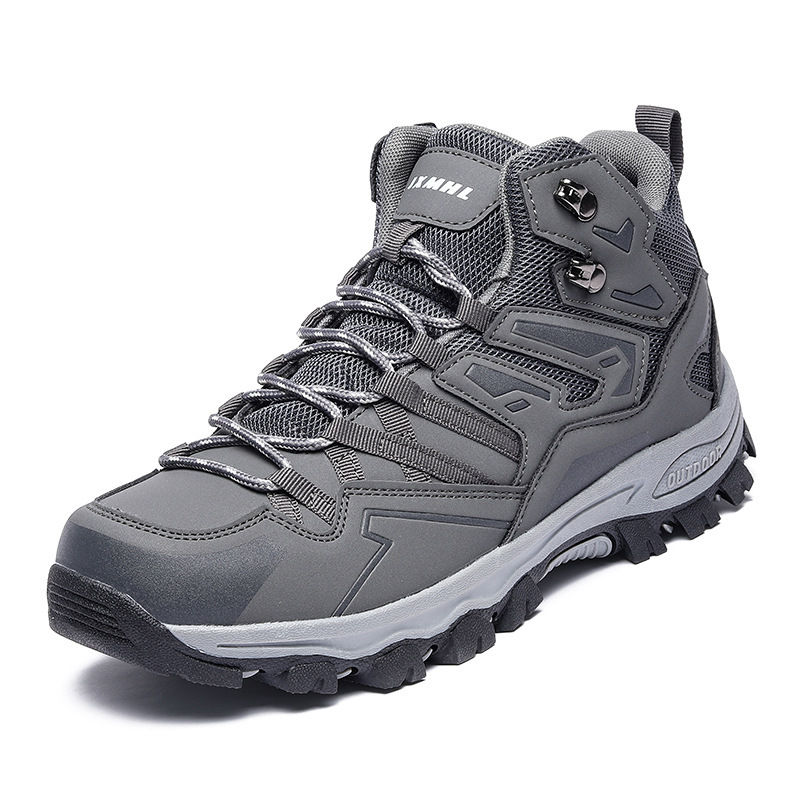 Thumbnail: Women Men Hiking Shoes Outdoor Trekking Camping Sneakers with breathable mesh and non-slip sole