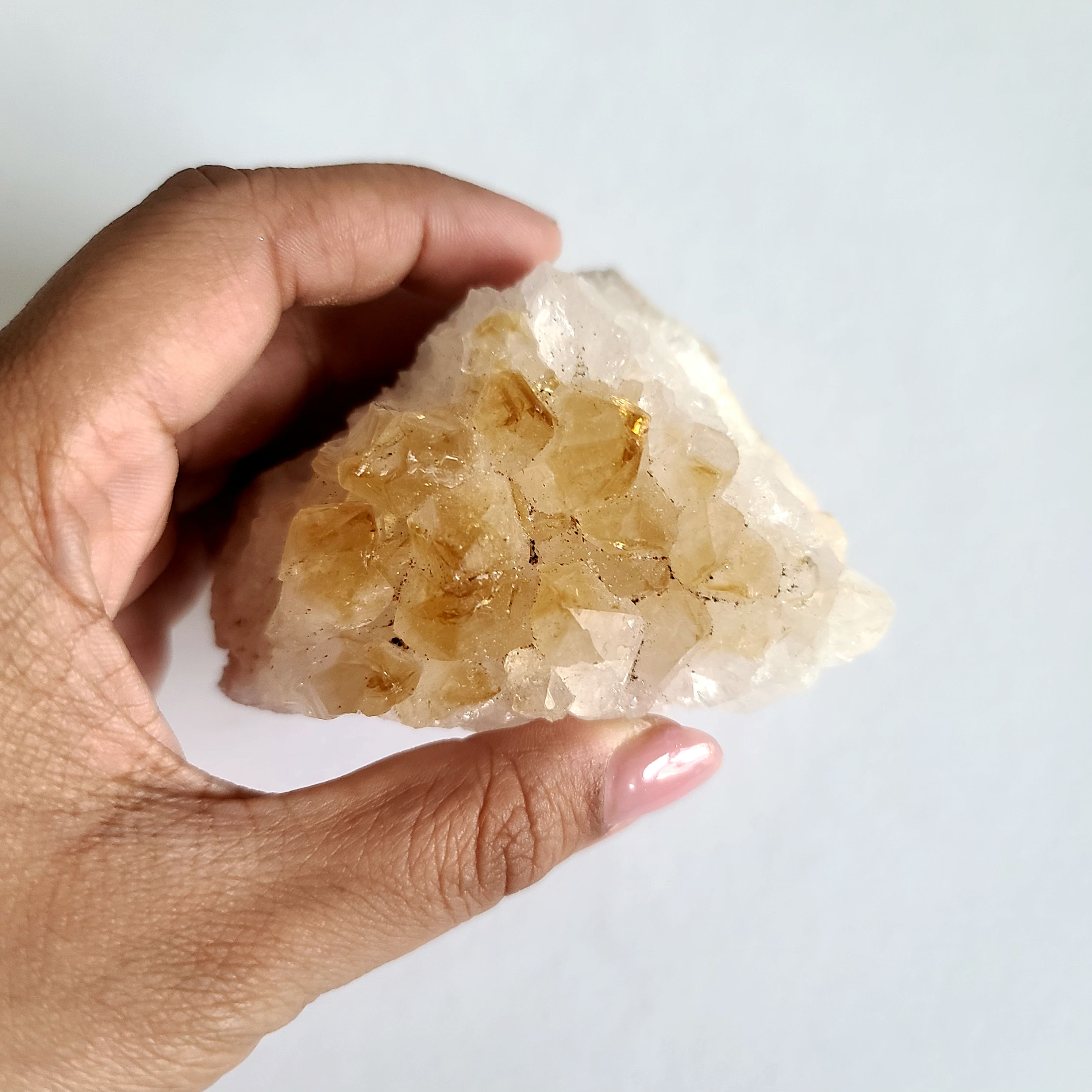 Premium Brazilian Citrine Cluster