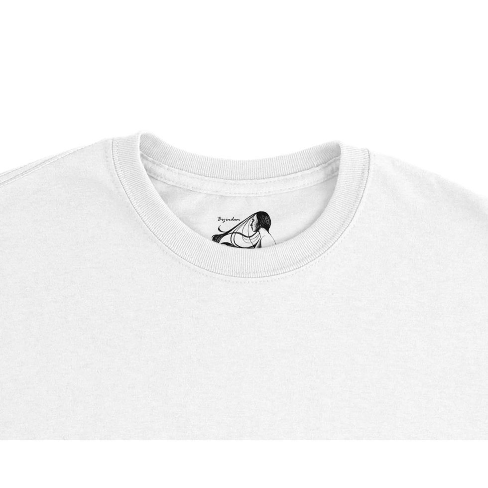 Thumbnail: Bizindam Logo - Heavyweight Unisex Crewneck T-shirt | Gildan® 5000