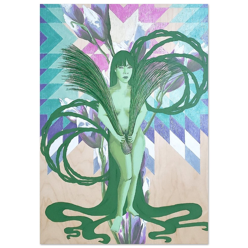 Thumbnail: Sister Sweetgrass - Fine Art Poster