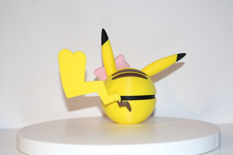 Miniaturbild: Pikachu Ball (W) Pokéball 3D Figur Deko Pokémon Ball Geschenkidee Merchandise