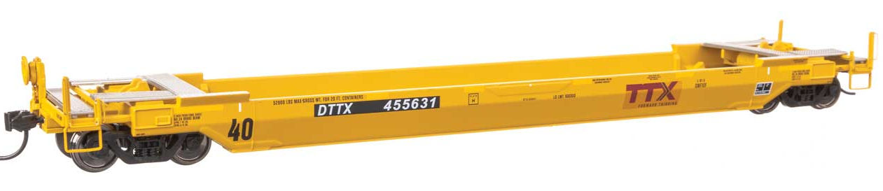 Walthers Proto 109150, Carro Gunderson Rebuilt All-Purpose 40', DTTX #455631
