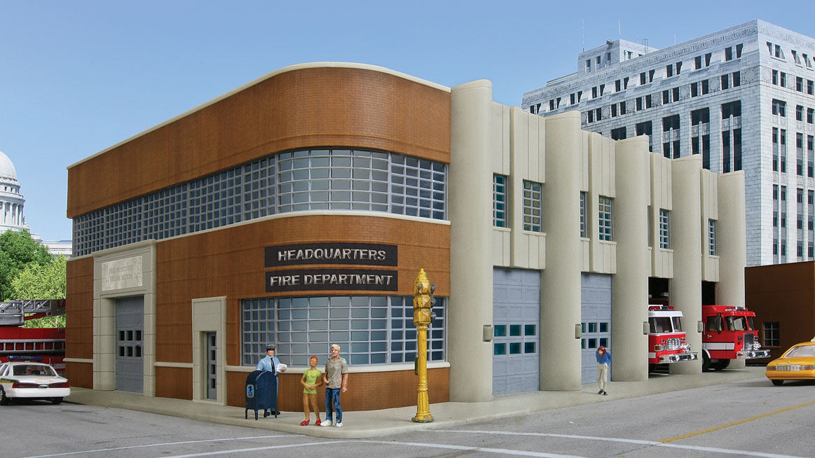 Walthers 3765, Estación de bomberos