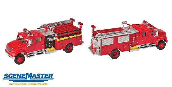 Miniatura: Scene Master 11841, International 4900 camión de bomberos