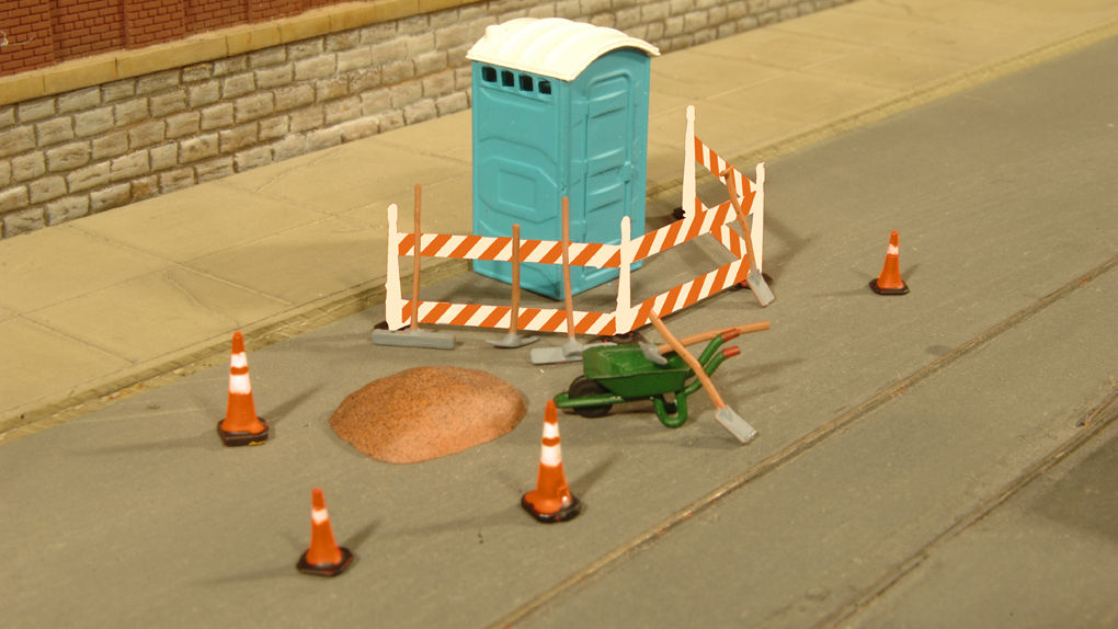 Bachmann 33114, Equipo sitio de construcción HO, 7 piezas