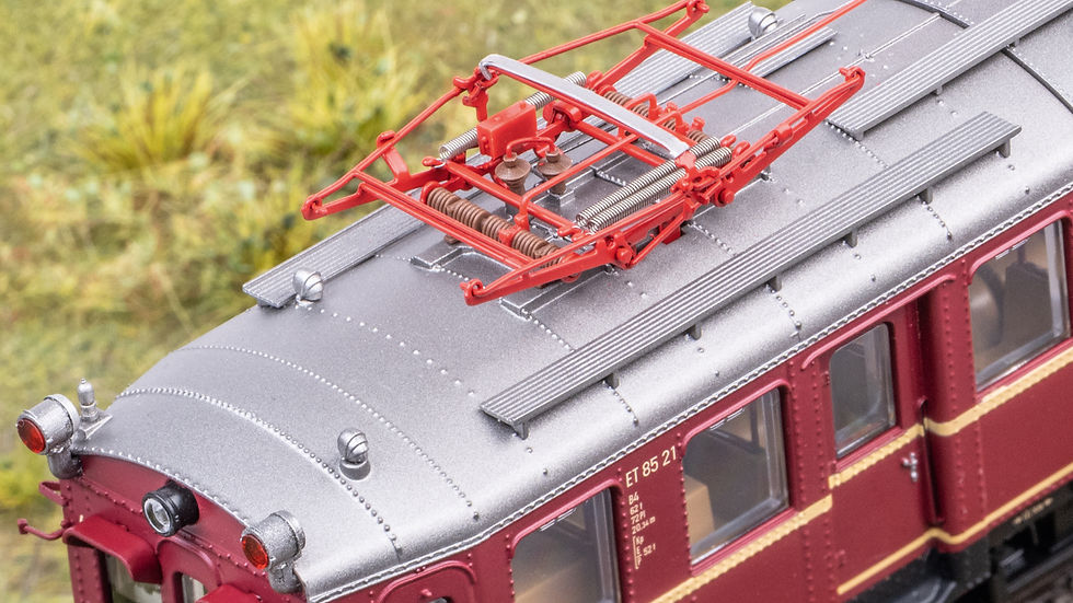 Miniatura: Trix 25853, Automotor ET85, DB, época III [DCC/Sound]