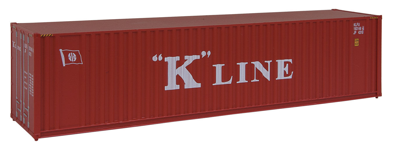 Scene Master 8203, Container 40' lateral corrugado " K-Line "