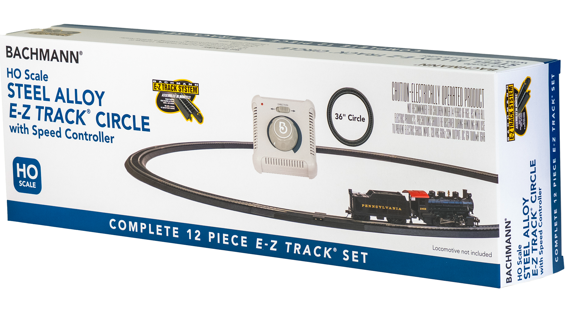 Bachmann 44214, Pack de vías E-Z Track + control de velocidad