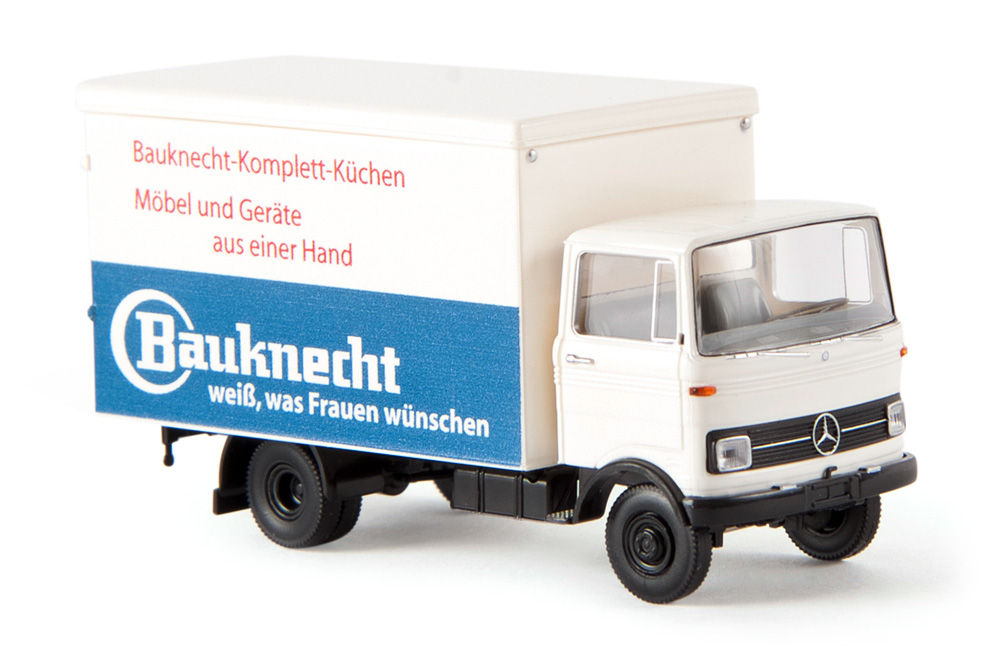 Brekina 48536, Mercedes Benz  LP 608, Koffer "Bauknecht", Ep III - IV