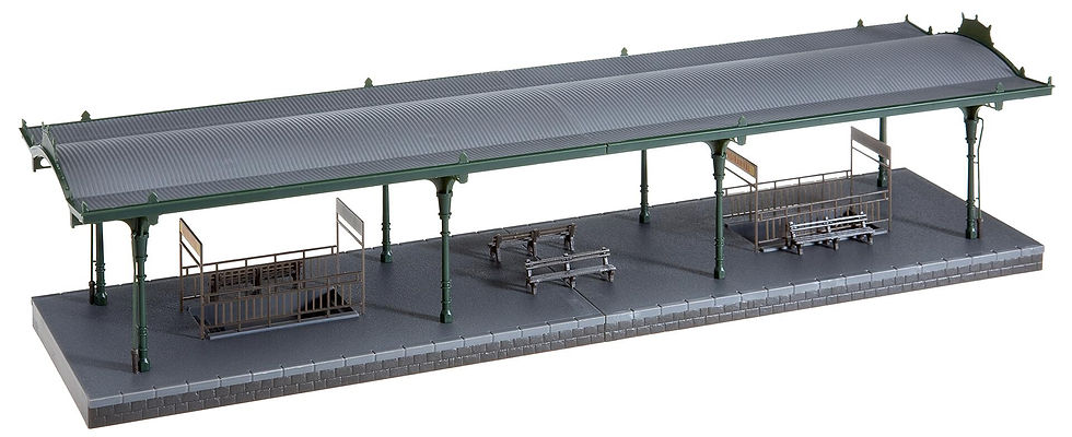 Miniatura: Faller 120181, Plataforma andén época I, HO