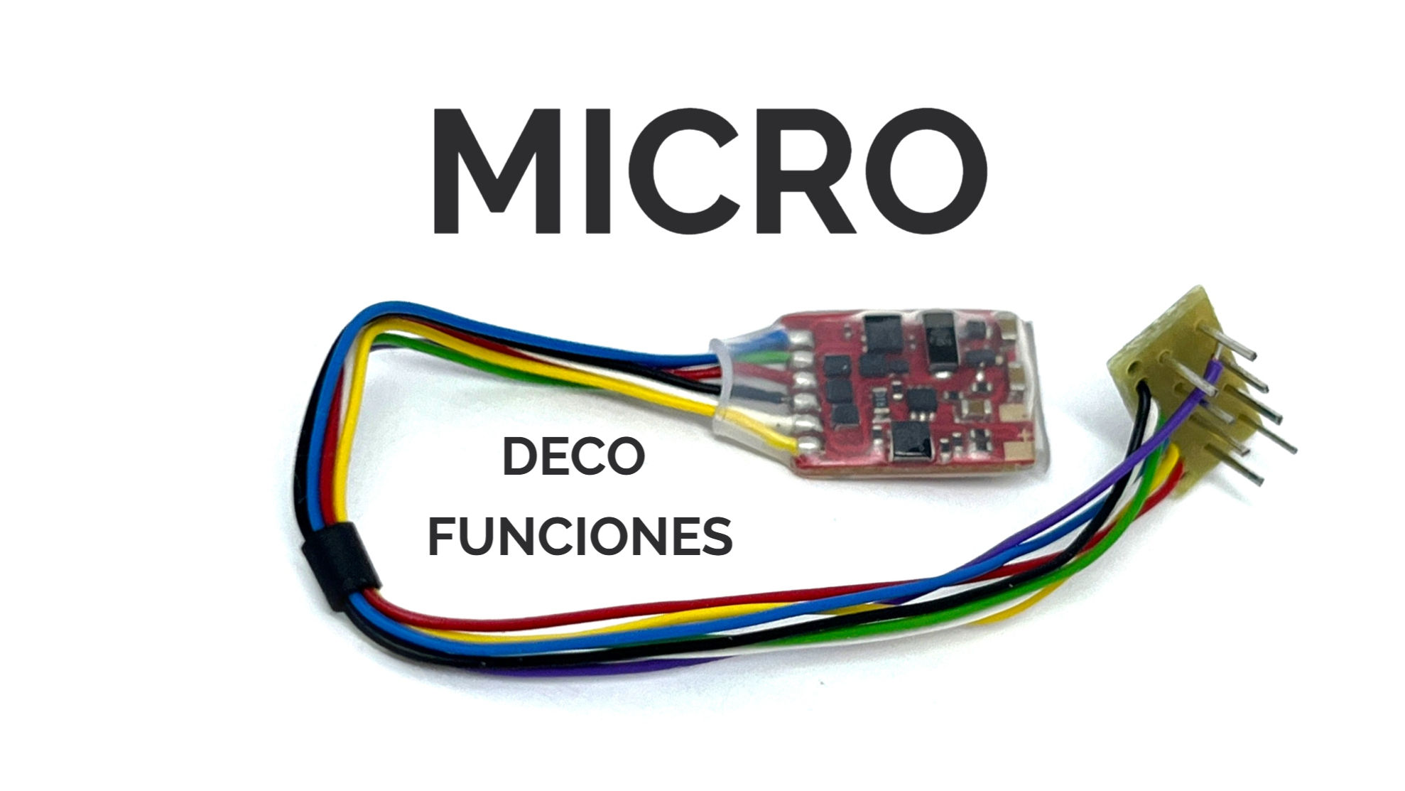 Train-O-Matic 02010119, Deco de funciones FD Micro II 7W8P, conector Nem652
