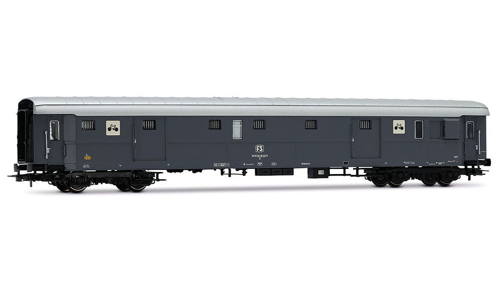 Miniatura: Rivarossi HR4366, Pack 2 coches italianos, FS, época IV