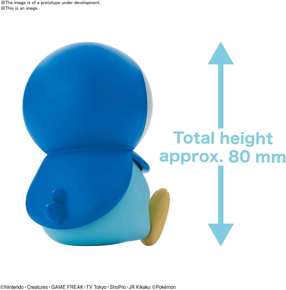 Miniatura: Bandai 2561634, Pokemon Piplup model kit de 12  piezas