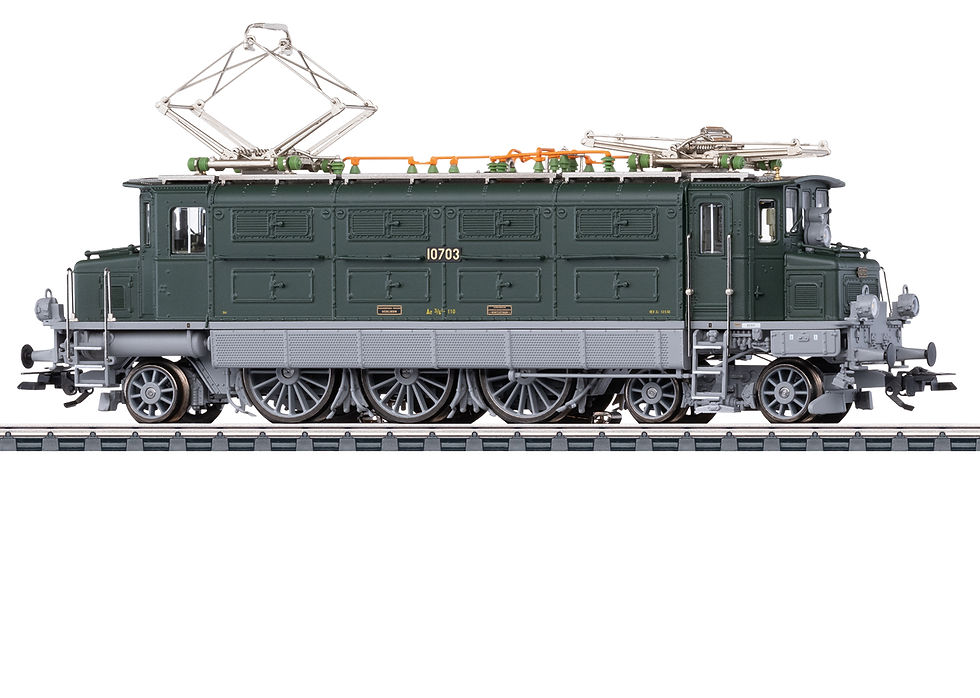 Miniatura: Märklin 39360, Locomotora eléctrica Ae 3/6 I, SBB, época III [Mfx/DCC/Sound]
