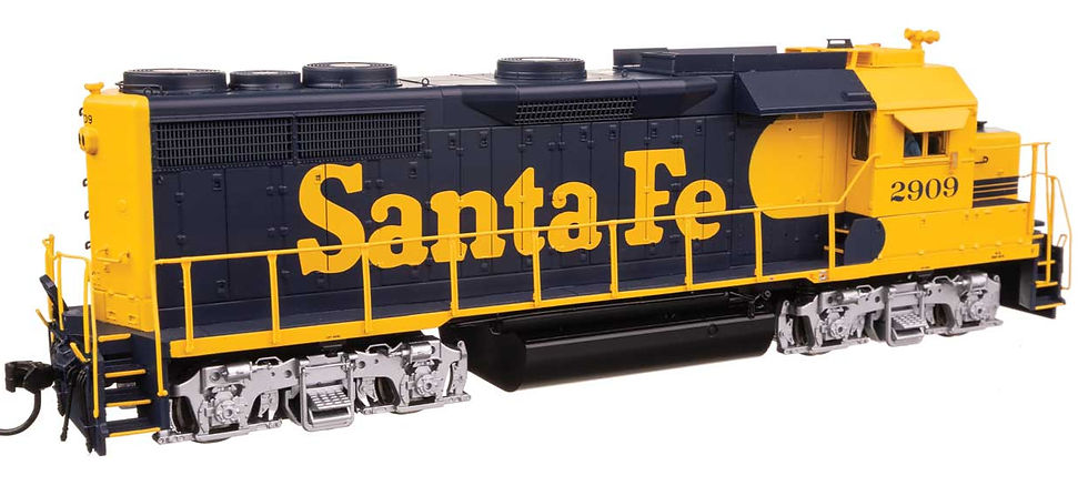 Miniatura: Walthers Proto 50301, Loc. EMD GP35 Phase II, Santa Fe #2909