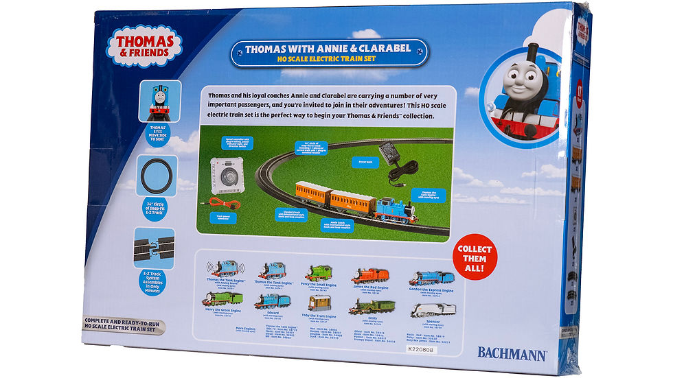 Miniatura: Bachmann 0642, Tren Thomas the Tank Engine con Annie y Clarabel
