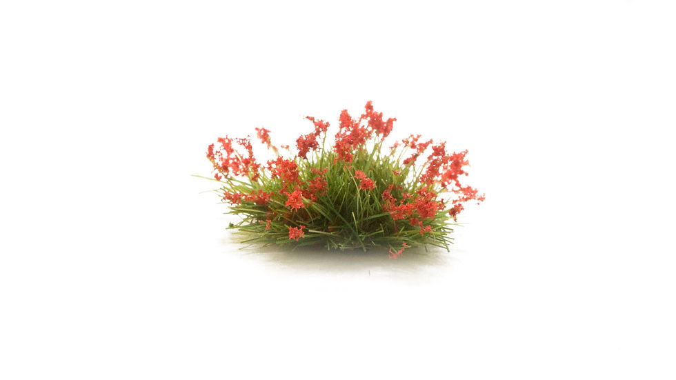 Miniatura: Woodland Scenics G6629, Flores rojas