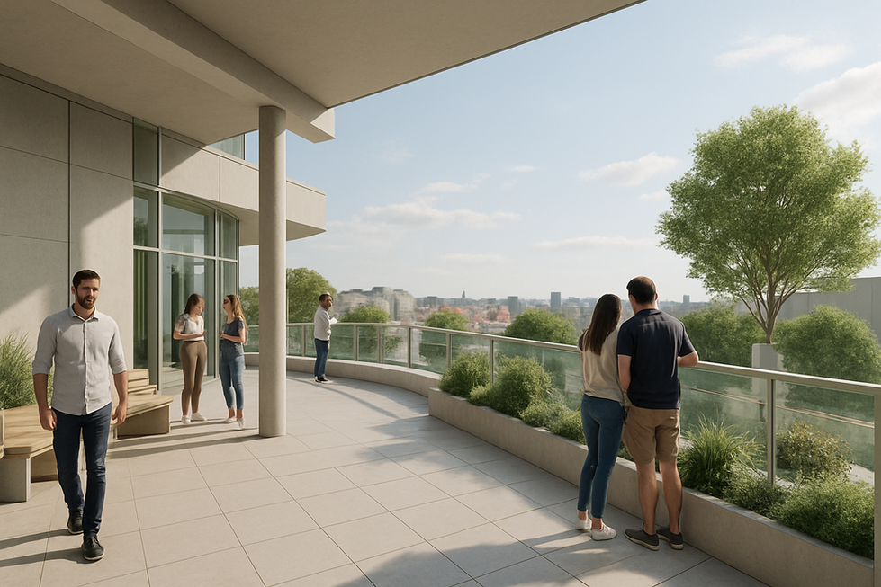 Balkon, Teras
