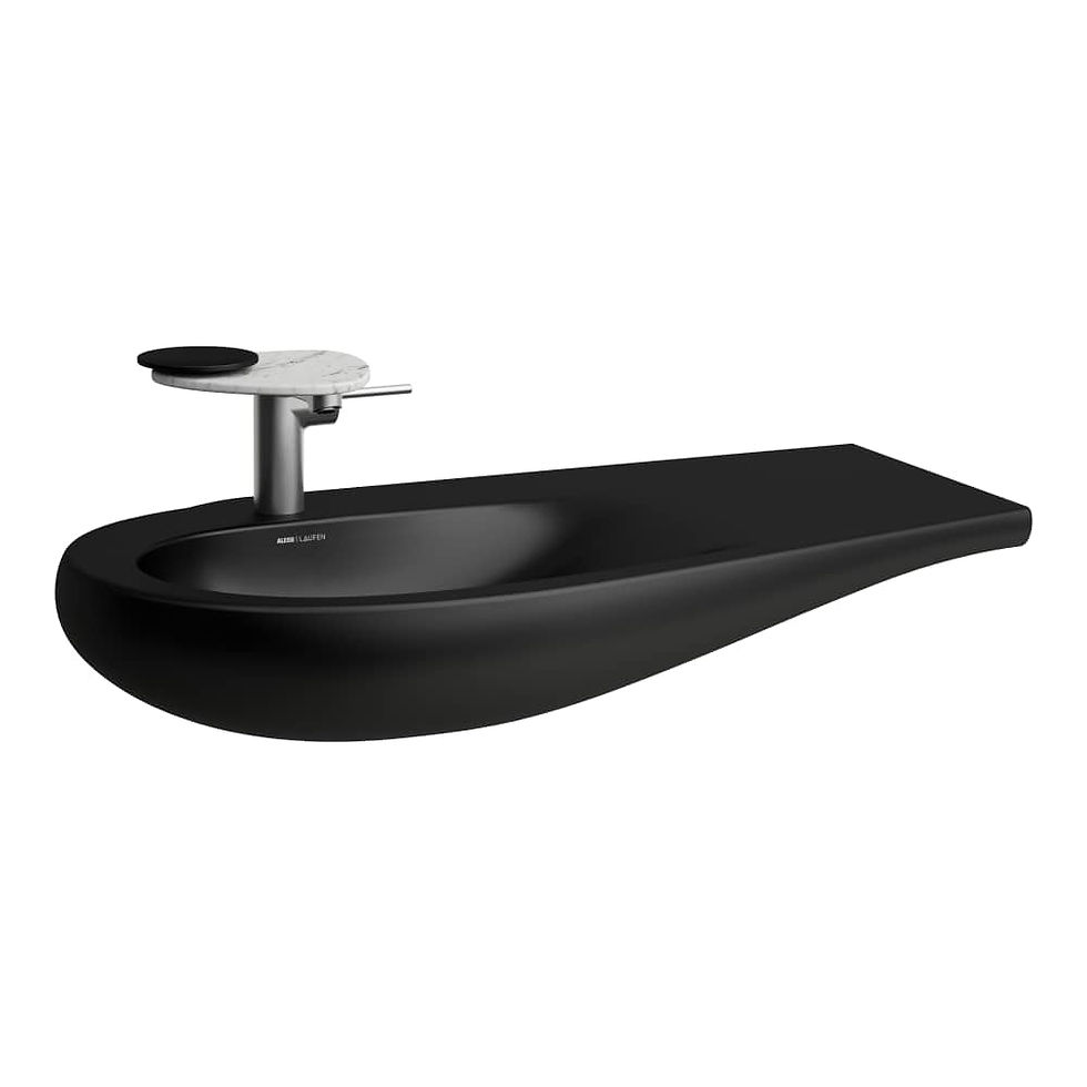 Thumbnail: LAUFEN ILBAGNOALESSI Vanity washbasin, shelf right