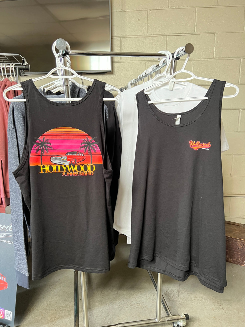 Hollywood Garage Summer Nights tank tops