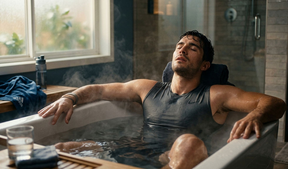 Banho quente pós-treino: o novo aliado da performance esportiva?