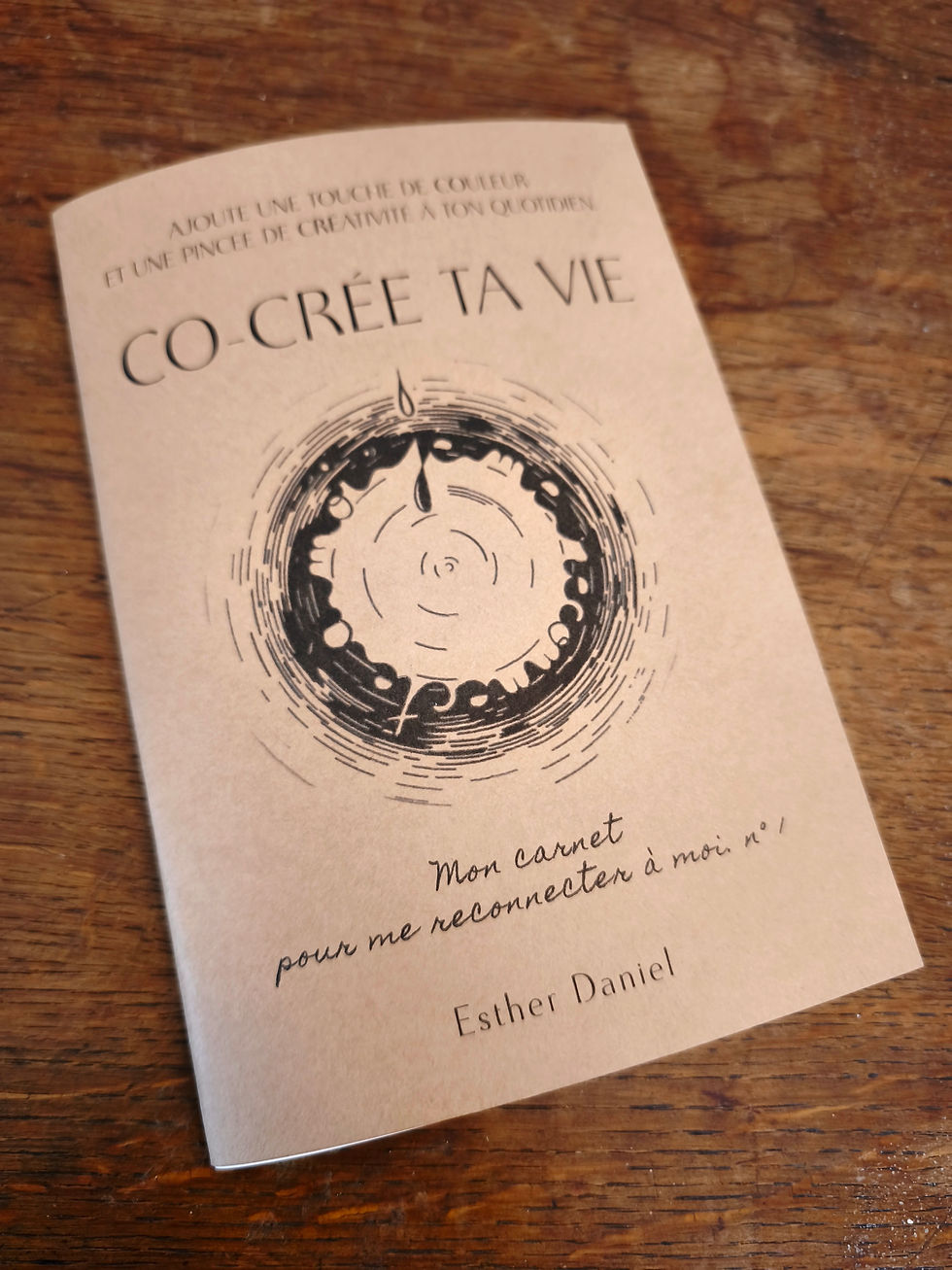 Co-Crée ta vie, mon carnet pour me reconnecter à moi