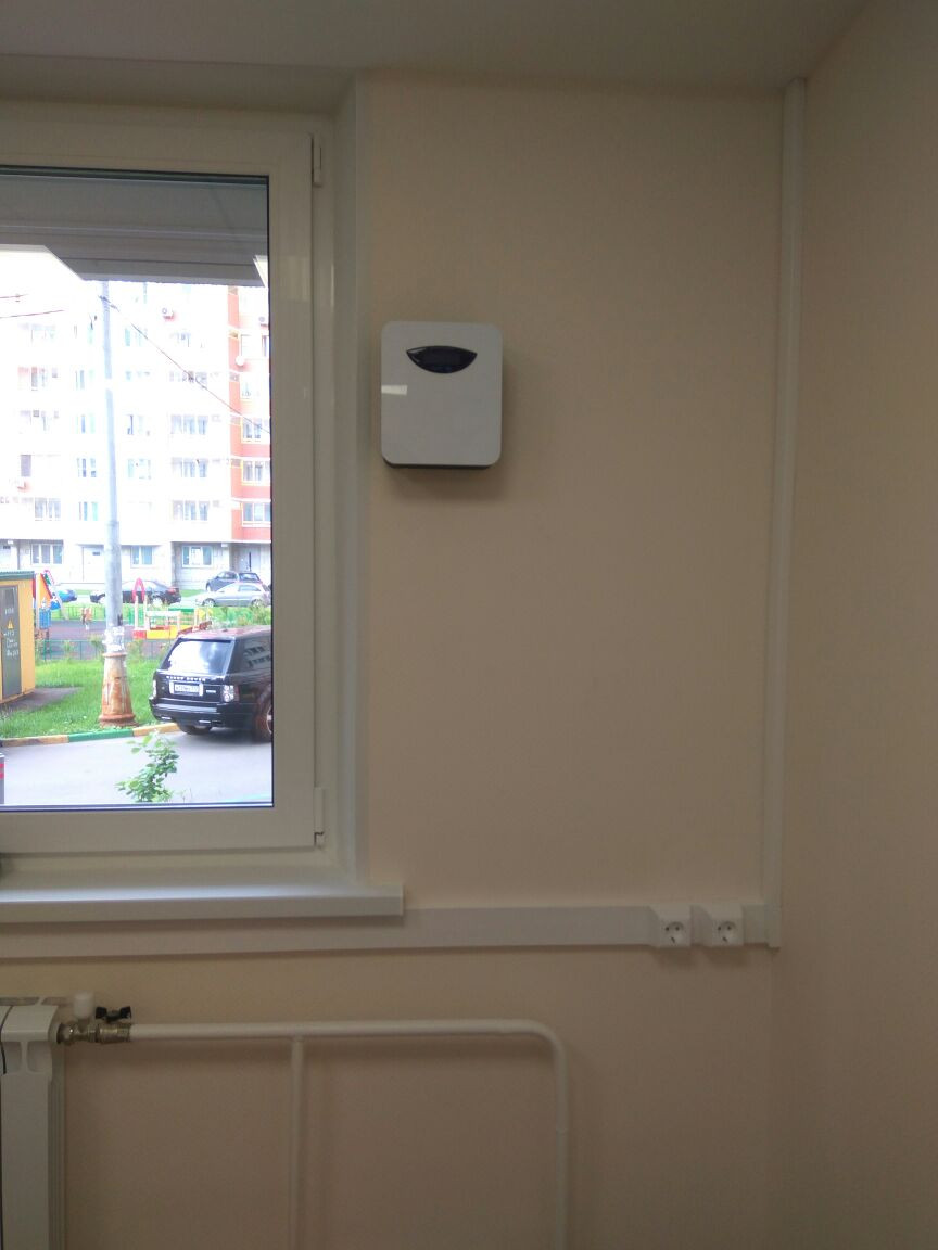Lufter Jet Helix в интерьере