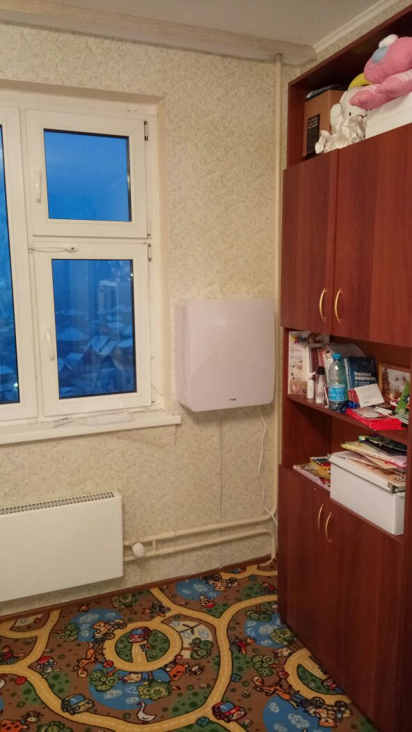 Бризер Тион 3S в интерьере