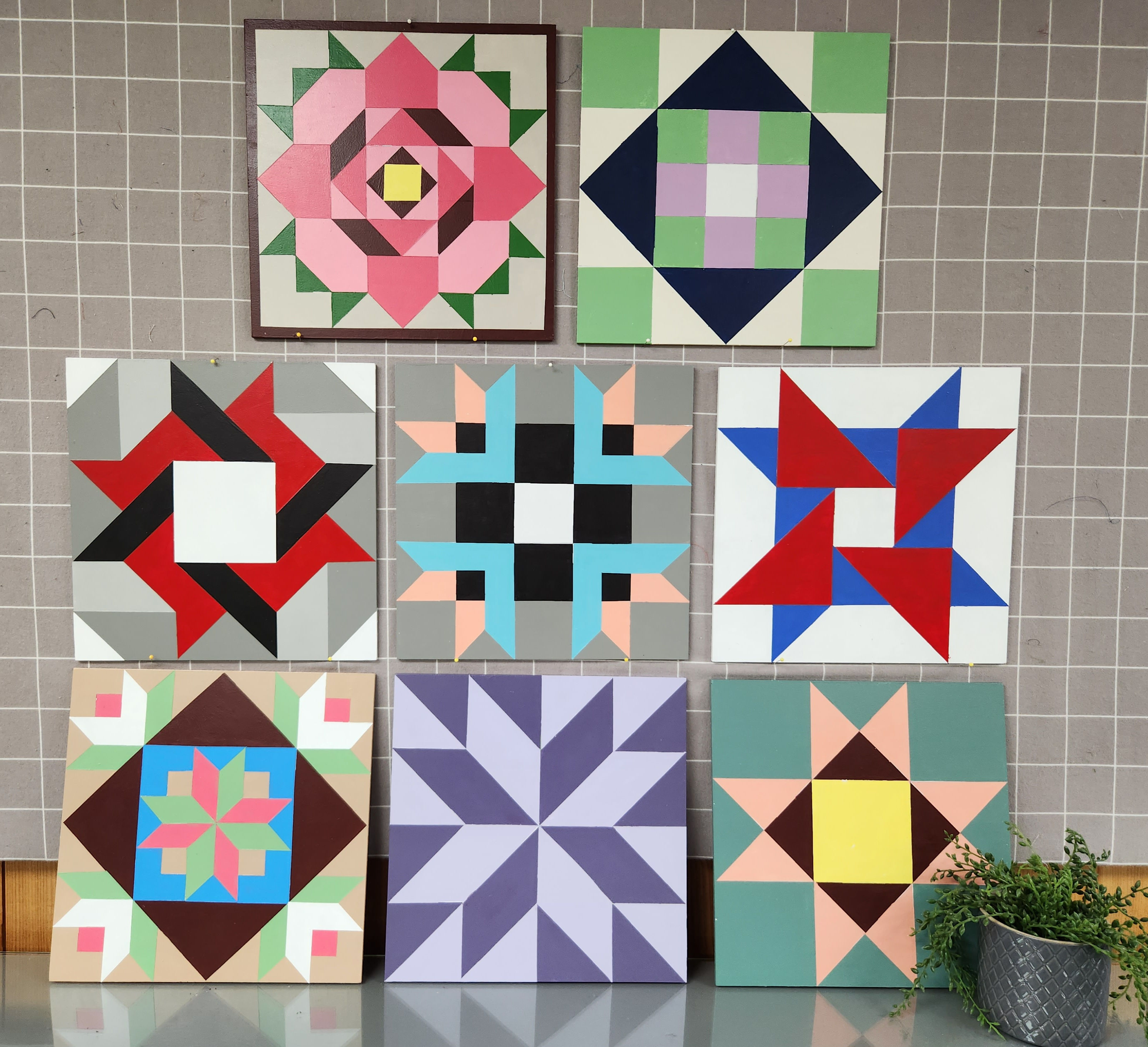 Barn Quilting Paint Class - Sat. Oct. 25th, 2024 @ 10am