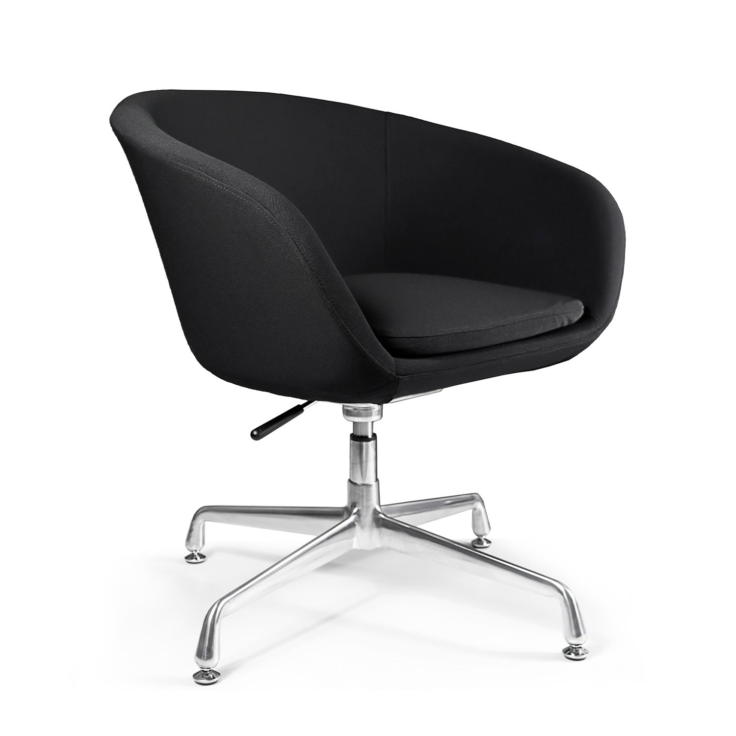 Silla de oficina. Jade base aluminio