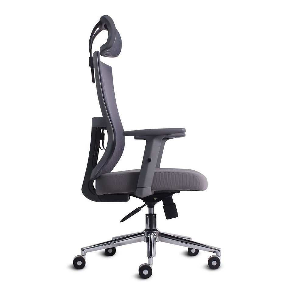 Miniatura: silla oficina Athenas gris Cabecera