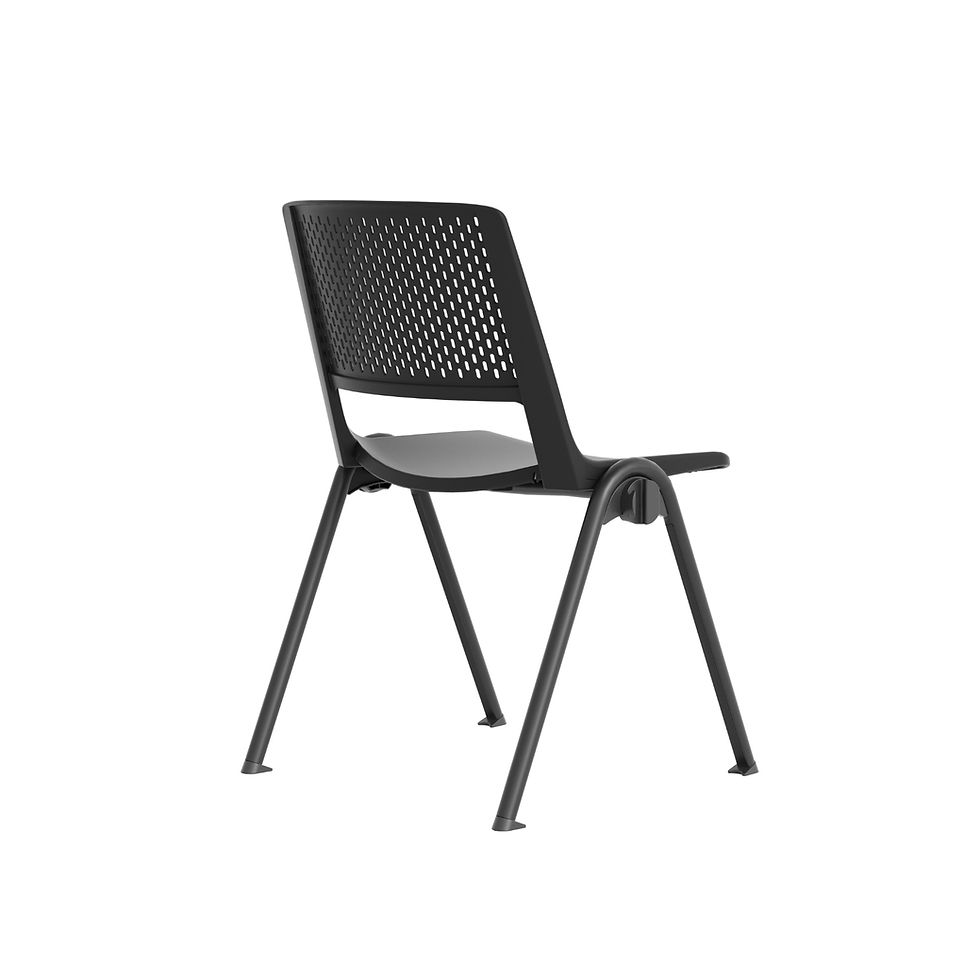 Miniatura: Silla de oficina. Avanti Negro Visita