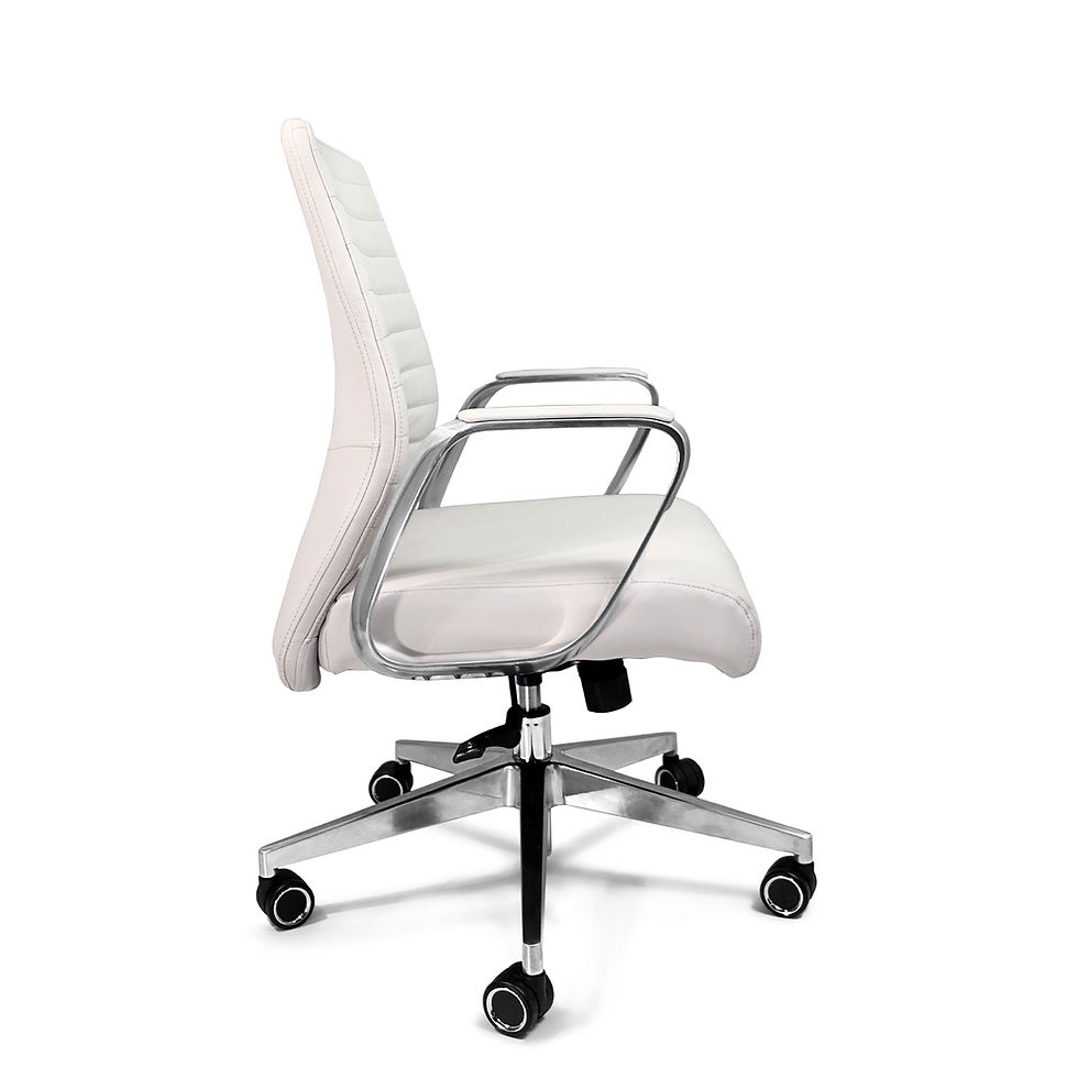 Miniatura: silla oficina mallorca bajo blanco