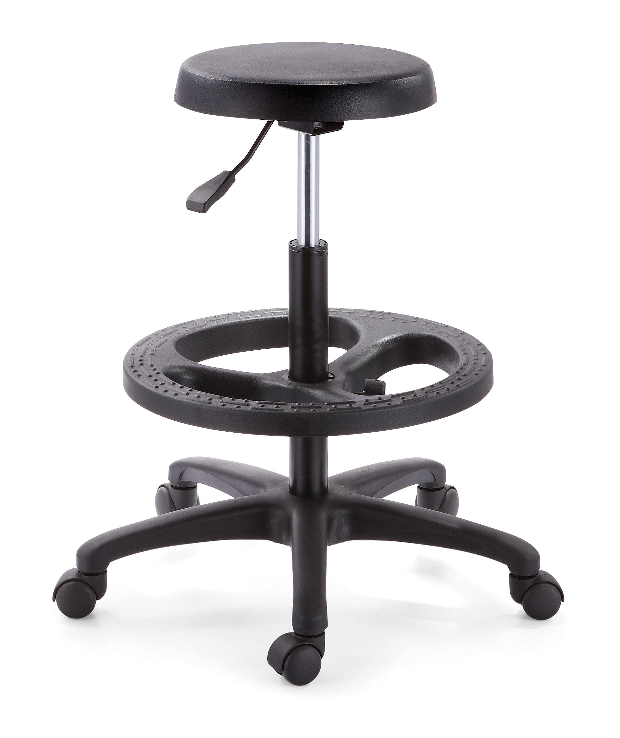 Banco Redondo Cajero Industrial