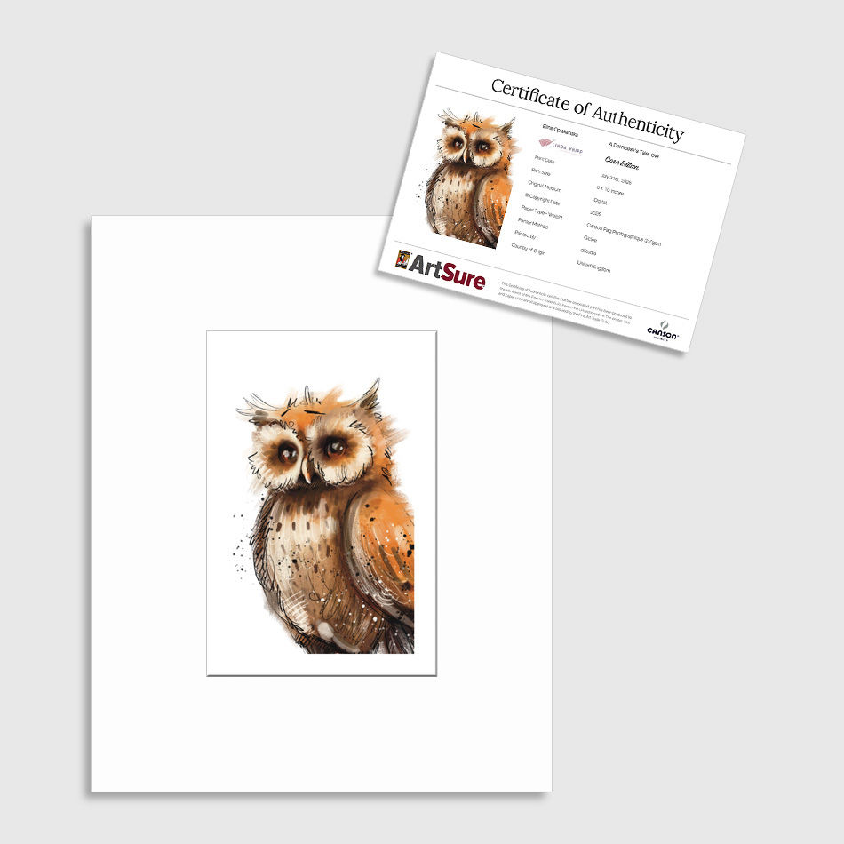 Thumbnail: Owl Art Print