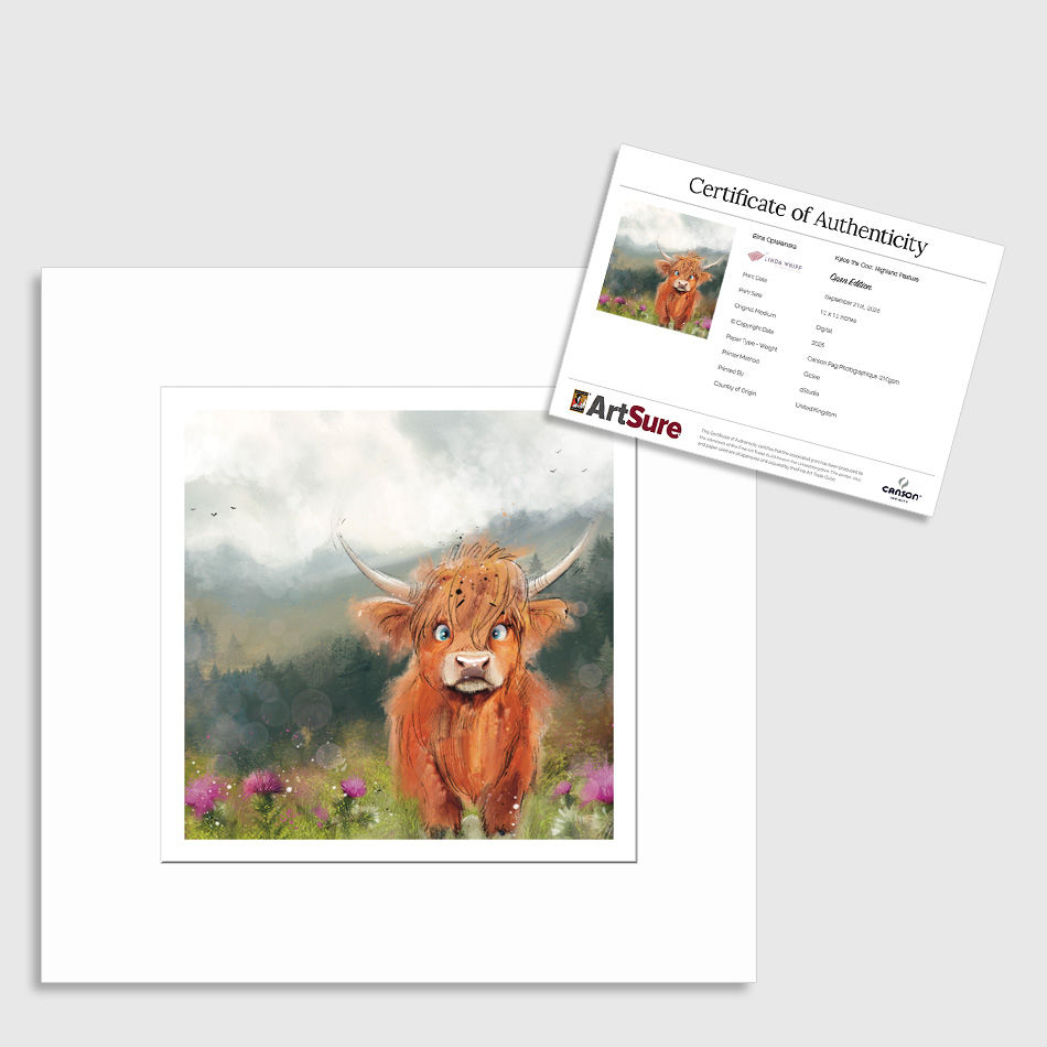 Thumbnail: Highland Pasture Art Print