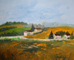 73_sur_50cm_PrÃ©s_et_champs_dan_le_perch