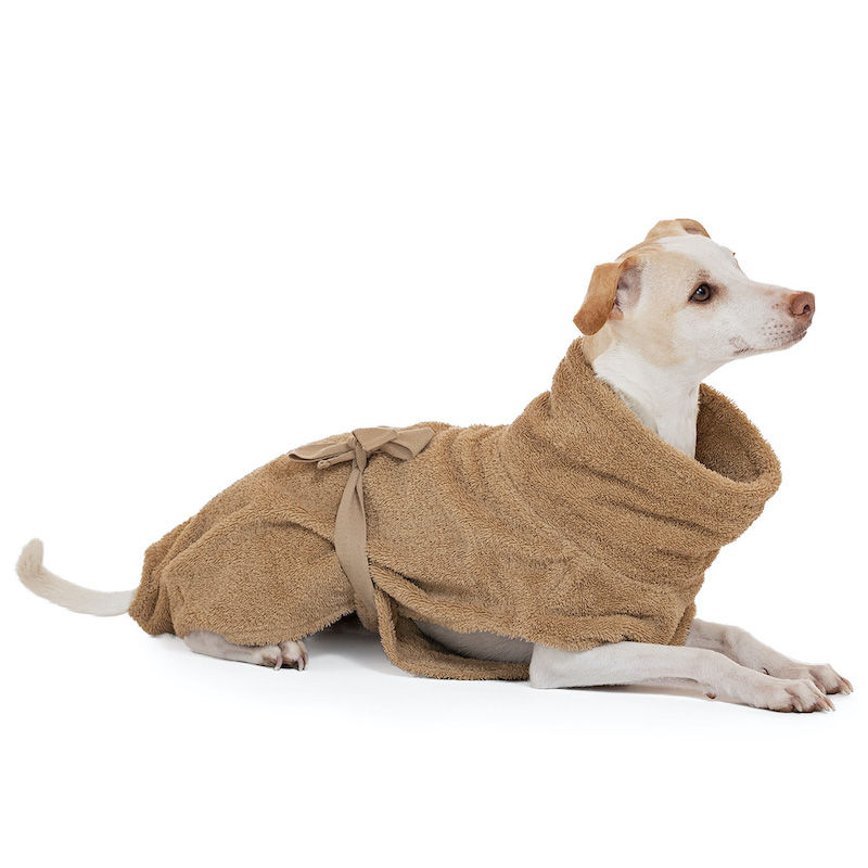 Thumbnail: Lill's - Hundebademantel aus Bio-Baumwolle