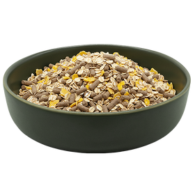 Napf mit kaltgepresstem Hundefutter MAXiDOG Pura Fleischmix mit Rind, Hinweise im Bild zu Monoprotein, natürlicher Ernährung und guter Verträglichkeit.