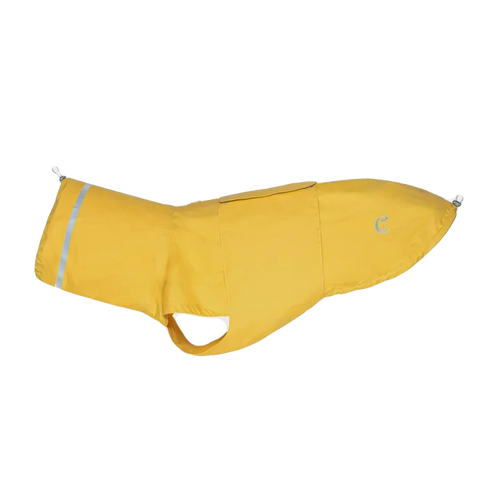 Cloud7 dog raincoat Hamburg Saffron